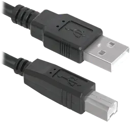 Кабель USB 2.0 AM-BM, 5.0 м, чорний, USB04-17 Defender