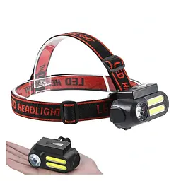 Налобний фонарь з USB зарядкою для ночі BL -611 150 г, 120x60x30 мм (52832-BL-611_100) - мініатюра 1