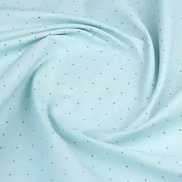 Пелюшка багаторазова Cosas непромокаюча Mini Dots 70х120 см (Diaper_DotsGreyLightBlue_70x120) - мініатюра 3