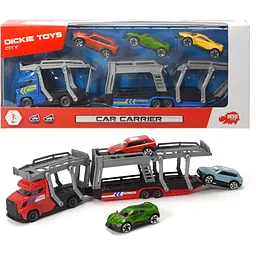 Автотранспортер Dickie Toys з 3 машинками 28 см в асортименті (3745008)