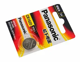 Батарейка дискова Panasonic CR1620 3V (18587-hbr)
