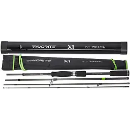 Спінінг Favorite X1 Travel 704ML 2.13m 4-18g Ex.Fast - мініатюра 5