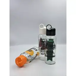 Пляшка для води Vittora Moon VT-922009 оранж 450 мл (129189) - мініатюра 2
