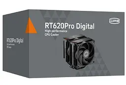 Кулер для процесора PcCooler PсCOOLER RT620 Pro Digital BK (RT620Pro-BKNWYL-GL) - мініатюра 7