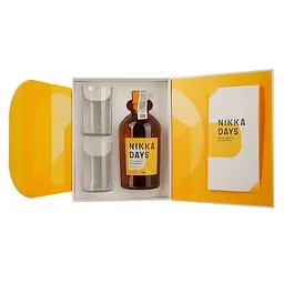 Віскі Nikka Days Blended Japanese Whisky, у подарунковій упаковці, 40%, 0,7 л + два келихи - мініатюра 4