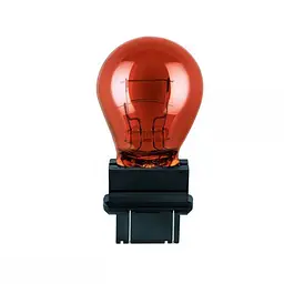 Галогенова лампа OSRAM 3757AK P27/7W 12V W2,5x16q Amber 10X5 - мініатюра 2