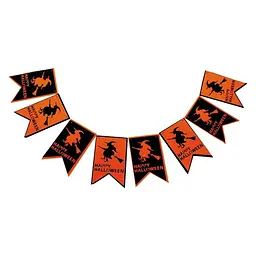 Гірлянда Відьма Happy Halloween - мініатюра 1