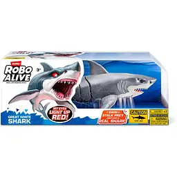 Інтерактивна іграшка Pets & Robo Alive Robo Alive Велика біла акула (71126) - мініатюра 6