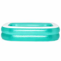 Надувний басейн сімейний 54005(Green) прямокутний 201 x 150 x 51 см 450 л - мініатюра 2