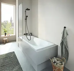 Душова система з термостатом для ванни Grohe Quickfix Vitalio Start 250 269882431, Чорний матовий - мініатюра 5