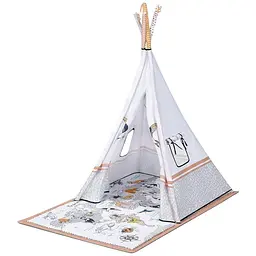 Розвиваючий килимок-намет Kinderkraft Tippy Вігвам 3в1