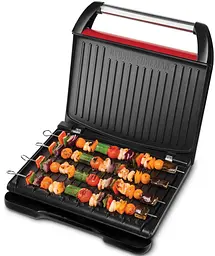 Електрогриль George Foreman 25050-56 Entertaining Steel Grill 1850 Вт Червоний (25050-56GF) - мініатюра 10