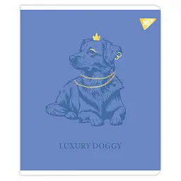 Набір зошитів для записів А5 Yes Luxure doggy 24 аркуша в клітку 10 шт. (767539) - мініатюра 6