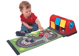 Ігровий набір Bb Junior Ferrari Roll-Away Raceway (16-88806) - мініатюра 6