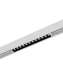 Магнітний трековий світильник Nowodvorski 11632 LVM Focus LED 1x9W 3000K 800Lm IP20 білий - мініатюра 4