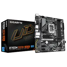Gigabyte Материнська плата B760M DS3H GEN5 B760 s1700 4xDDR5 M.2 HDMI - мініатюра 4