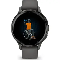 Смарт-годинник Garmin Venu 3S Slate Stainless Steel Bezel with Pebble Gray Case and Silicone Band [010-02785-00/50] [111834] - мініатюра 8