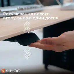 Геймерський стіл Sihoo D07 1.6m Maple/White (D07B-102/D07J-102-AB) - мініатюра 15