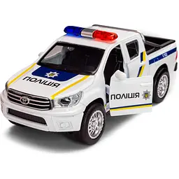Автомодель TechnoDrive Toyota Hilux Поліція (KM250426) - мініатюра 9