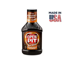 Соус Open Pit Барбекю з коричневим цукром та бурбоном 510 г - мініатюра 2