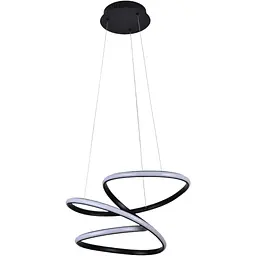 Світильник стельовий Miorro LED Frutto з пультом ДУ та APP 80W 500х450 мм чорний (51-313-018) - мініатюра 4