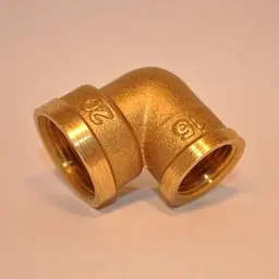 Коліно перехідне Lexline К.0112-В 1/2"х 3/4"В посилене латунь 30412 - мініатюра 3