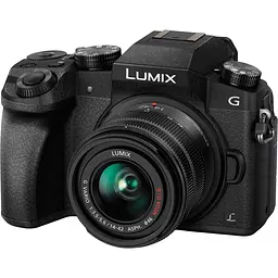 Бездзеркальний фотоапарат Panasonic Lumix DC-G7 Kit 14-42mm f/3.5-5.6 Black [DMC-G7KEE-K] [121457]