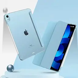 Чохол-книжка BeCover Tri Fold Hard для Apple iPad Air 4 10.9 2020/2021 Light Blue (709658) - мініатюра 3