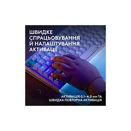 Клавіатура Logitech G512 X 98 Tactile Switch RGB USB UA White (920-014003) - мініатюра 4