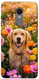 TPU чохол Demsky Flowery labrador для Xiaomi Redmi 5 Plus / Redmi Note 5 (Single Camera)