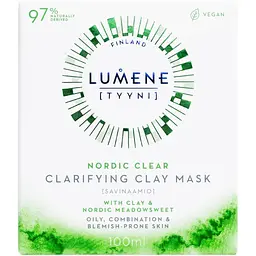 Глиняна маска для обличчя Lumene Tyyni Nordic Clear Clarifying Clay Mask, 100 мл - мініатюра 3