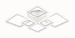 LED Стельова Люстра 5107-2+2+2 Білий
