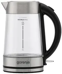 Електрочайник Gorenje K17GDWII 1,7 л сріблястий