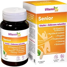 Вітамінний комплекс Vitamin'22 Senior Для зрілого та похилого віку 30 таблеток