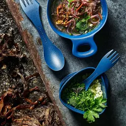 Ловилка Light my fire Swedish Spork little bulk hazy blue - мініатюра 2