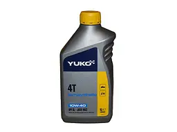 Масло напівсинтетичне YUKO 10W-40 1л для 4-так. технiки SEMISYNTHETIC 4T