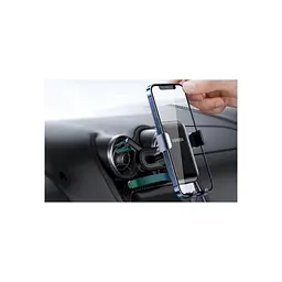 Універсальний автотримач Ugreen LP274 Gravity Phone Holder for Round Air Vent Black (30401) - мініатюра 4