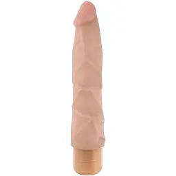 Вібратор Blush Dr. Skin Cock Vibe 1 19.1 см тілесний