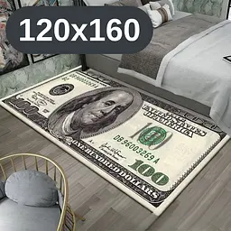 Стильний та зносостійкий килим для дому "100 доларів" 120х160 KT8000708