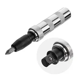 Викрутка ударна з комплектом насадок 6 од. INTERTOOL HT-0430