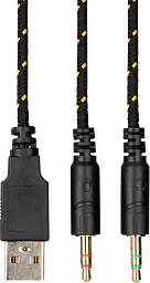 Навушники HF Stereo 2E HG300 Gaming LED black+ мікр UA (2E-HG300BK) - мініатюра 5