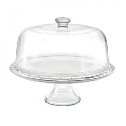 Тортівниця з кришкою 31см PALLADIO на ніжці 13504542 BORGONOVO
