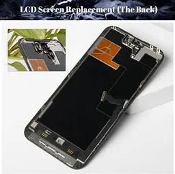 Екран для iPhone 14 Pro Max, LCD + сенсор, чорний, для моделей A2894/A2651/A2893/A2895 - мініатюра 5