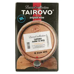 Винний напій Таїрово Лайм та Мед бiлий напiвсолодкий bag-in-box 10 л - мініатюра 5