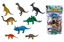 Набір динозаврів KL704 в кульку 8шт. р.32x4x19 см YG Toys