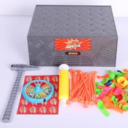 Настільна інтерактивна гра Ummi 707-88 Nail Hammering Game Blue - мініатюра 2