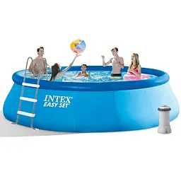 Надувний басейн сімейний Intex 26166 (457х107 см), 12430 л - мініатюра 2