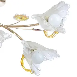 Люстра стельова Brille флористика E14 60W G (LK-013C/6) - мініатюра 3