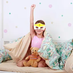 Простирадло Cosas полуторне 155х240 beige dots, бежевий (Горох_Беж_2) - мініатюра 3