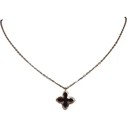 Золоте кольє Favoritum Конюшина з агатом. 811247 40